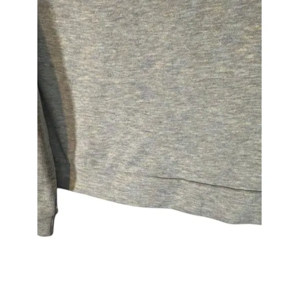 NFL Women’s Gray New England Patriots Long Sleeve Football T-Shirt Size Medium - Image 7