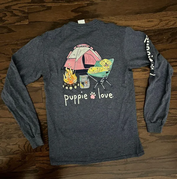 Puppie Love Camping Shirt - Image 2