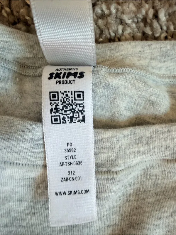 NWT Skims x New Jersey limited edition cotton jersey t shirt size xl - Image 7