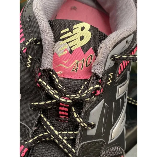 New Balance 410v4 Trail Running Shoes WT410BP4 Black Pink Gray Women's 11‎ D US - Image 7