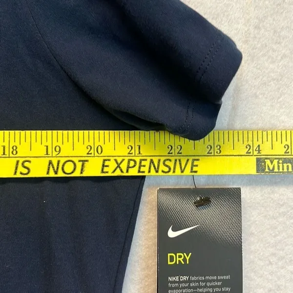 NWT NIKE T-Shirt Women's Large Obsidian Blue American Eagle Swoosh Softball Tee‎ - Image 8