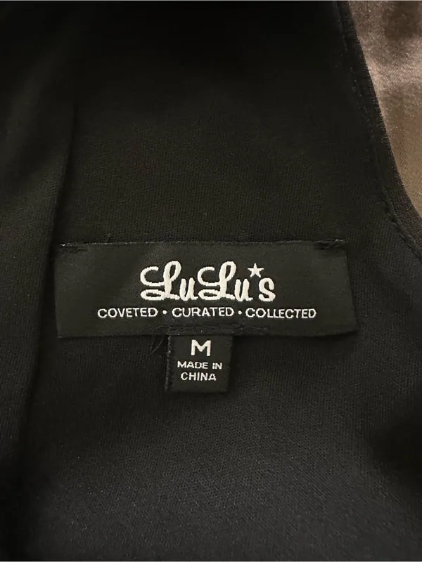 Lulu's Black Halter Dress - Image 5