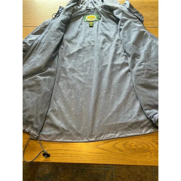 Cabelas Women Blue Zip Windbreaker Rain Jacket lightweight‎ Size Small Outdoor - Image 12