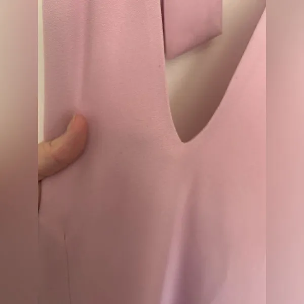 Abercrombie pink halter jumpsuit size small - Image 7