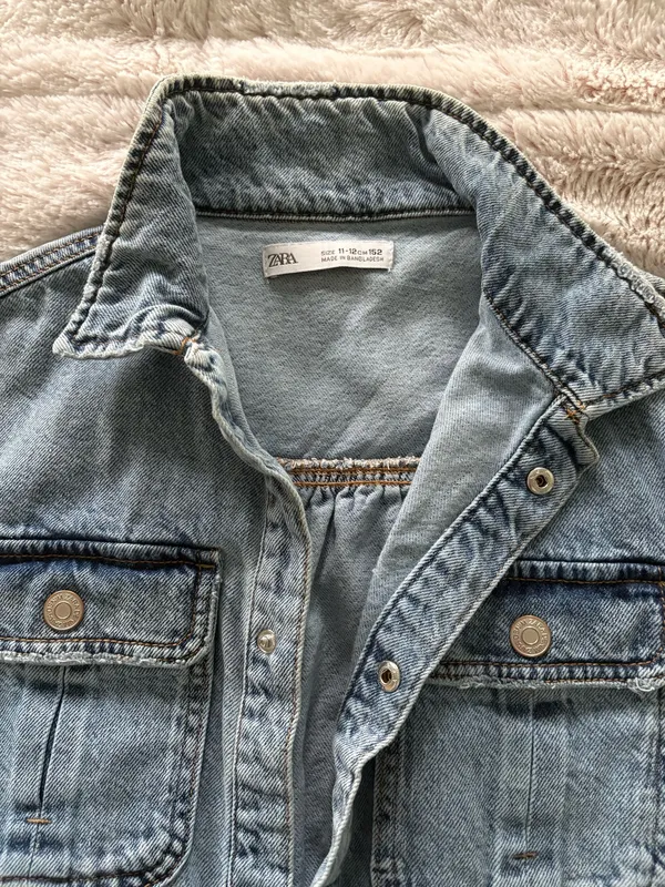 ZARA Jean Romper Blue - Image 4