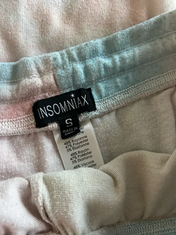 Missoni Colorful tie-dye pajamas by Insomniac. Features a blend of soft colors. - Image 4