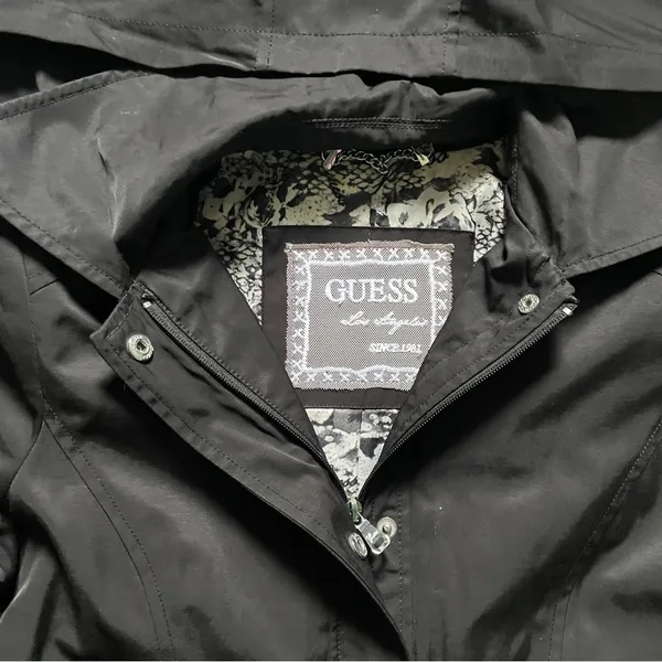 Guess women’s Black Small Coat - Image 2