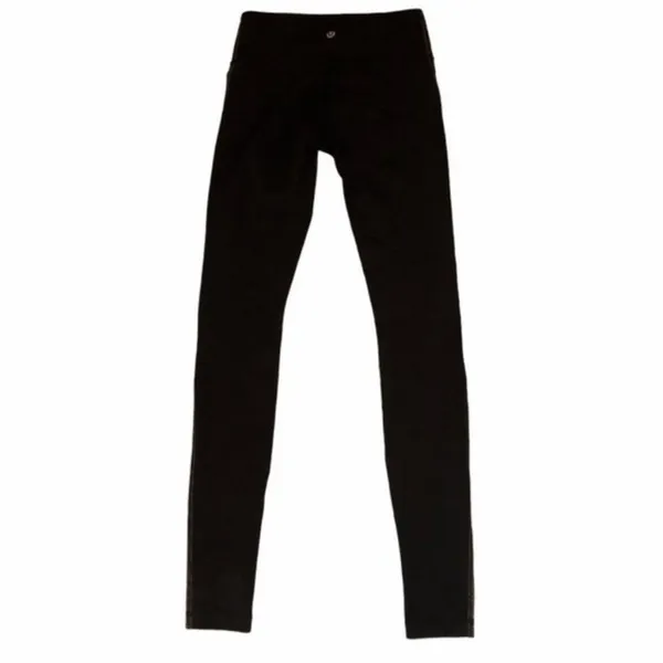 Lululemon Wunder Under Leggings Golden Goddess Cashew Brown Print - Image 4
