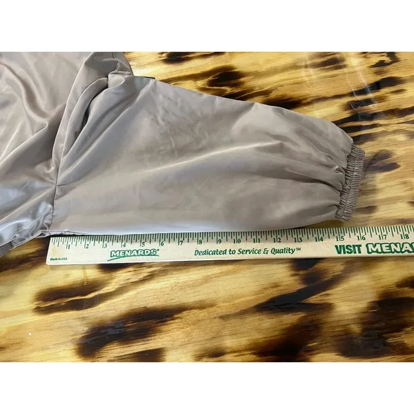 Fabletics Womens‎ Utility Parka Beige Wood Athletic Classic Athleisure Casual - Image 9