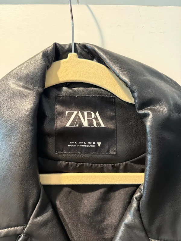 ZARA Leather Jacket - Image 2