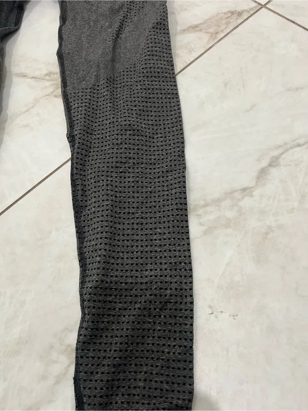 Gymshark Gray Vital Seamless Leggings Size Small - Image 3