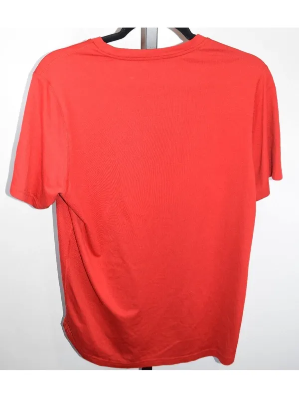 Adidas Creator Tee Kansas Jayhawks Shirt Medium Red Blue Team Logo Crew - Image 2