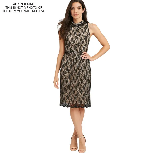 Alice + Olivia Dress Silk Lace Whimsigoth Boho Dark Academia Romantic Goth XS - Image 7