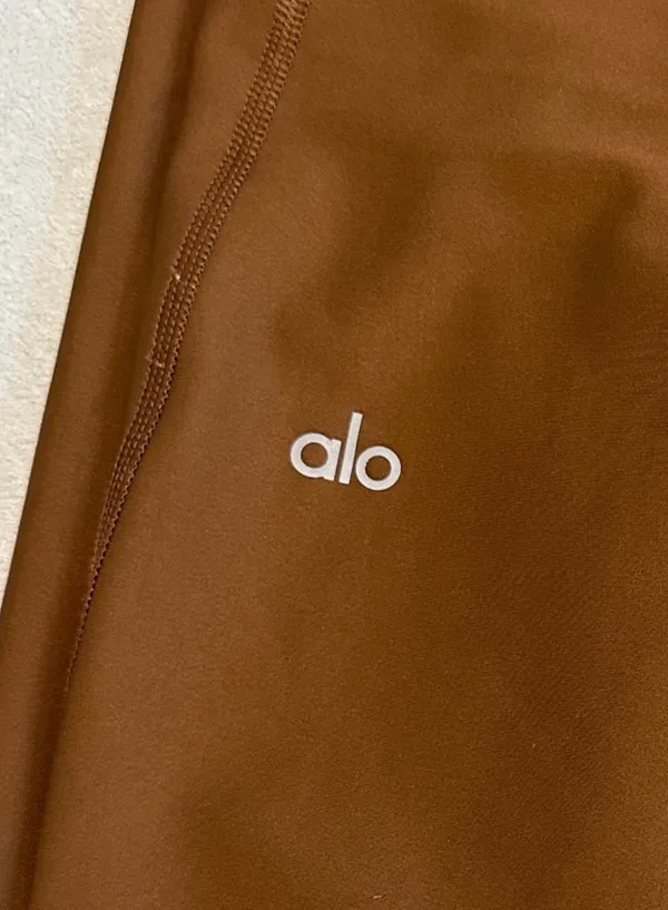 Alo brown belt leggings size xs - Image 6