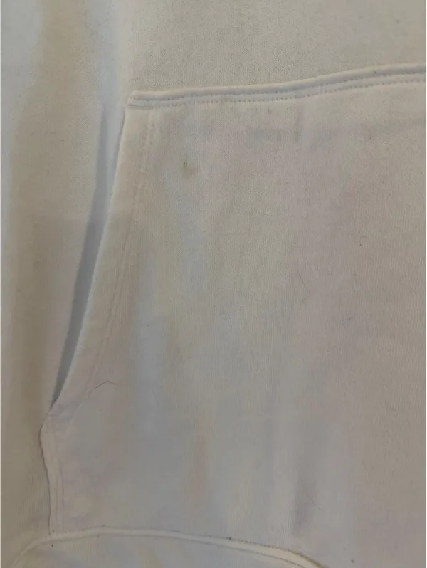 Under Armour White Hoodie Sweatshirt XL Loose Fit - Image 3