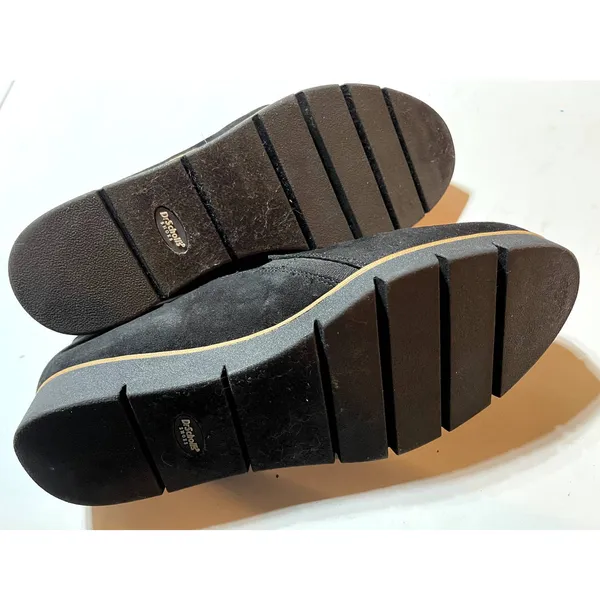 Dr.‎ Scholls Black Suede Platform Shoes Size 9M - Image 6