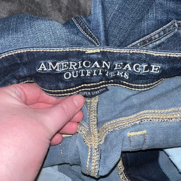 American Eagle Kick Boot Super Stretch Jean Size 14 Regular - Image 11