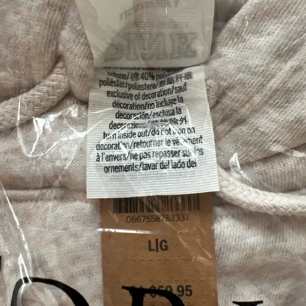 VICTORIA'S SECRET PINK Everyday Fleece Cropped Hoodie, Large - Image 8