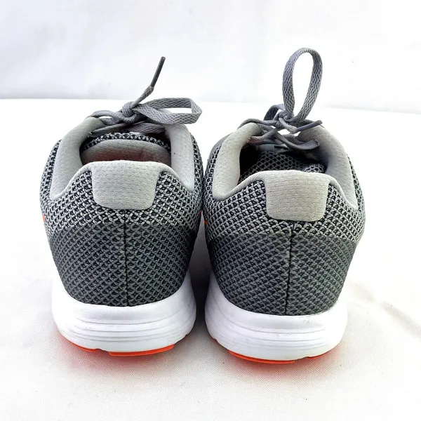 NIKE Revolution 3 Women Wolf Grey Hyper Orange Running Shoes 819303-002 Sz 10 - Image 5