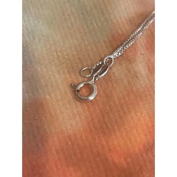 Necklace b304 18.5 inch chain 925 sterling silver - Image 3