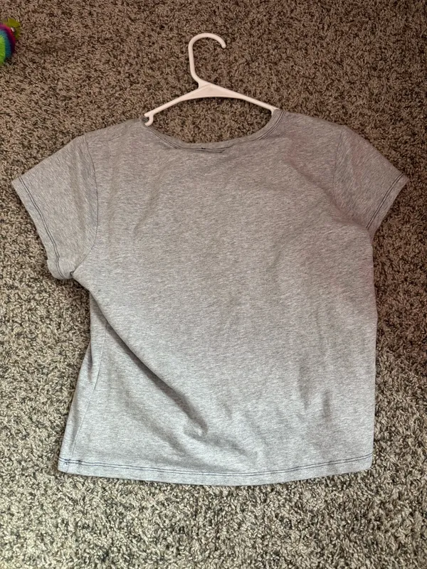 Grey White Fox Boutique Tee - Image 2