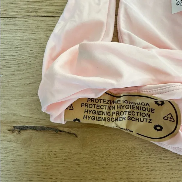 LPA - Myra Ruched Bikini Bottoms in Pink - Image 3