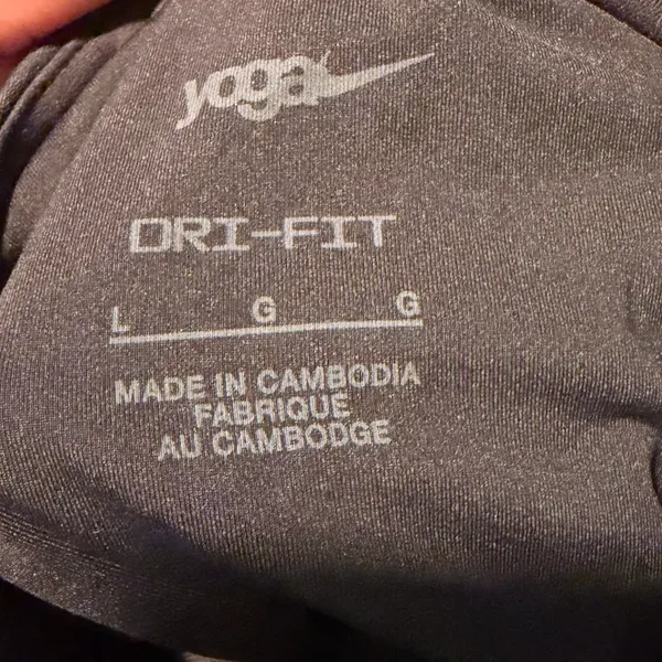 Nike Yoga Luxe Dri-FIT Women's Full-Zip Jacket Black Sz Large - Image 4
