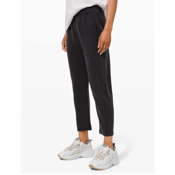 Lululemon With Ease Pants Womens 6 Pockets 7/8 Length Stretch Comfort W5CPYS - Image 2