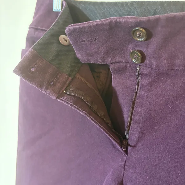 LOFT Purple Boot Cut Trousers‎ Dress Pants Women's Size 10 - Image 6
