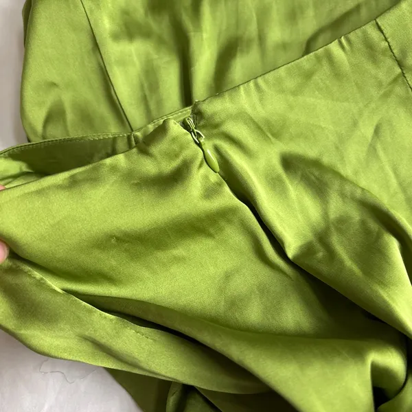 Daily Drills Lime Green Mini Skirt - Image 8