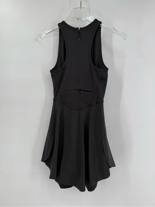 Lululemon Nulux Running Dress 8" Graphite Grey size 0‎ - Image 4