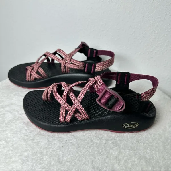 Chaco ZX/2 Sport Sandals Women's 6 Pink Wave Print J105500 hiking water - Image 2