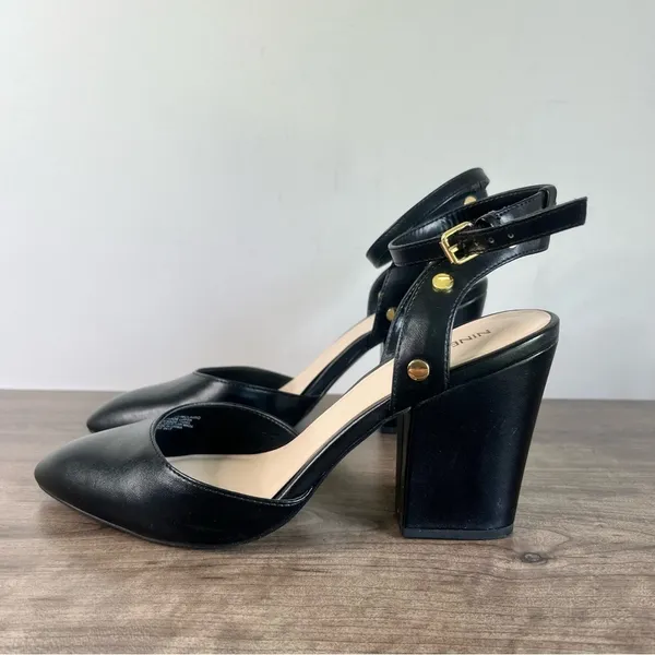 Nine West Women's Sinclairo Heeled Slingback Shoe Size 10 #B1323 - Image 4