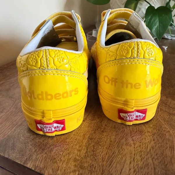 Vans x Haribo Old Skool‎ V Yellow Gummy Bear Sneakers Women 8.5 Men 7 Streetwear - Image 10