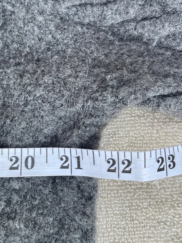 Aritzia Sunday Best Charcoal Cable Knit Sweater luxury comfy soft minimalist S - Image 7