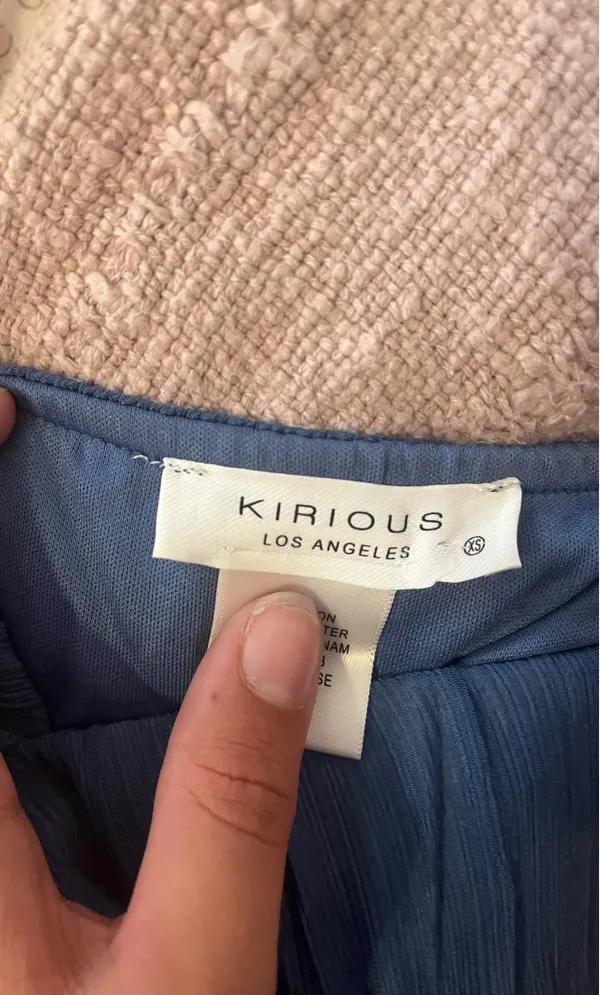 Kirious Blue midi dress - Image 3