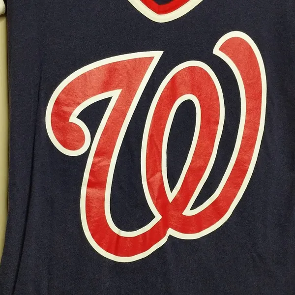 PINK Washington Nationals Tee - Size M - GUC - Image 2