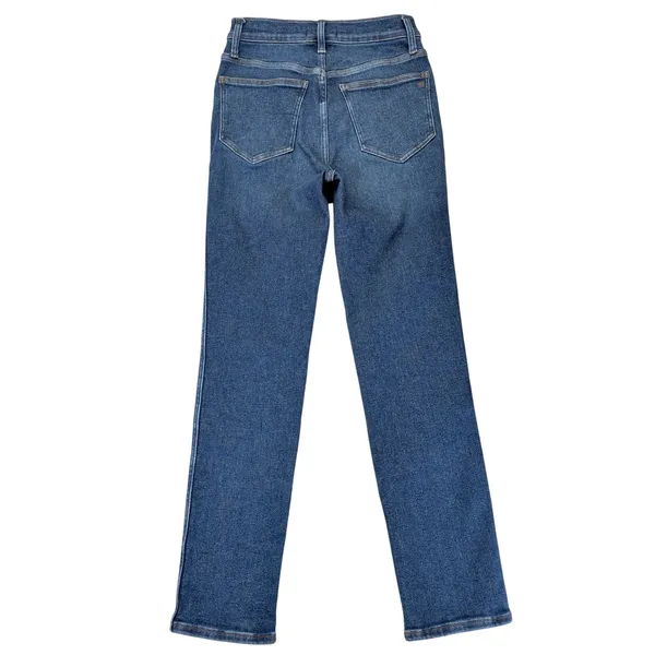 Madewell Stovepipe Jeans‎ Womens 26 High Rise Straight Leg Blue Denim NK893 - Image 2