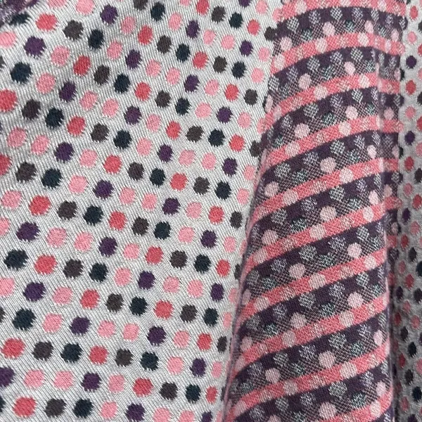 Anthropologie MOTH mini skirt polka dot wool knit circle skater design size M - Image 4