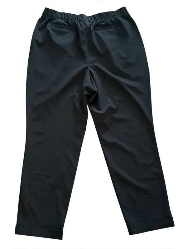 VARLEY Alana Slim Tapered Cuff Pant Black Size XL NEW - Image 6