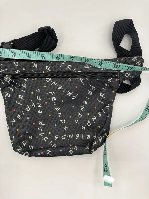 Friends TV show fanny pack multicolor Black - Image 8
