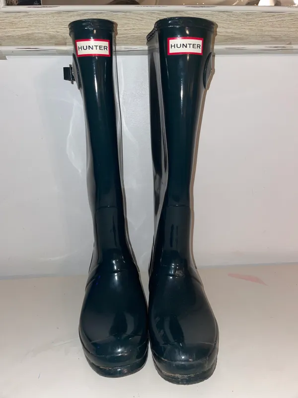 Hunter Green Boots - Image 2