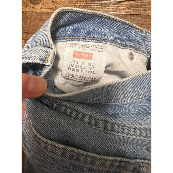 Wrangler blue Jean Shorts - Image 3