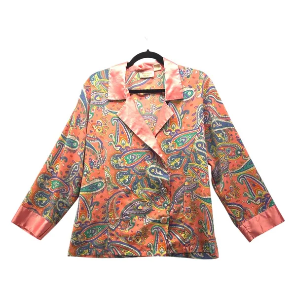 Victorias Secret Vintage Paisley Pajama Set‎ Pink Small - Image 3