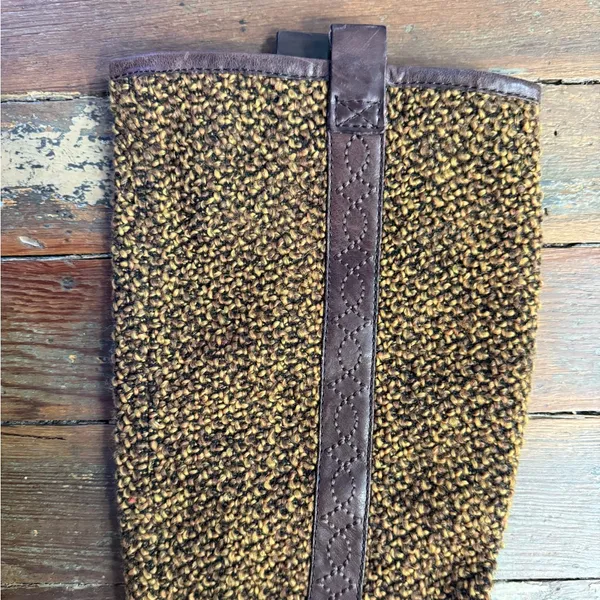 OTBT Putney Women’s Wool Leather Riding Western Knit Boots ~ Size 8.5 💛🍄 - Image 7