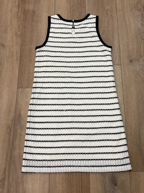 🌟 J. Crew 🌟 Sleeveless Striped Crochet Mini Dress Sz S - Image 10
