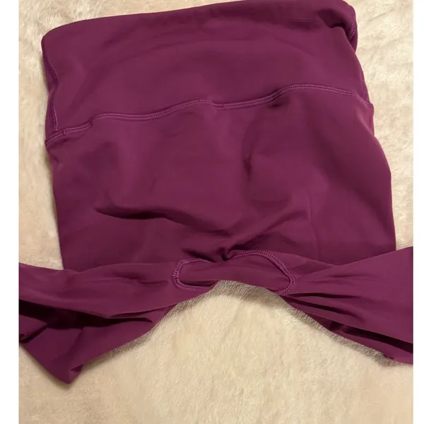 Lululemon Tight Stuff Tight II Berry Purple High Rise Running Leggings‎ Womens 6 - Image 13