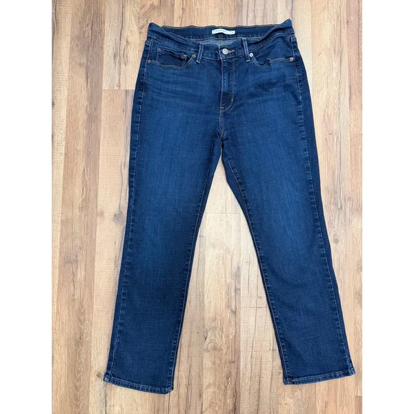 Levi's 505 Classic Straight Mid‎ Rise Jeans Blue Women's Sz 10 W30 L28 - Image 3
