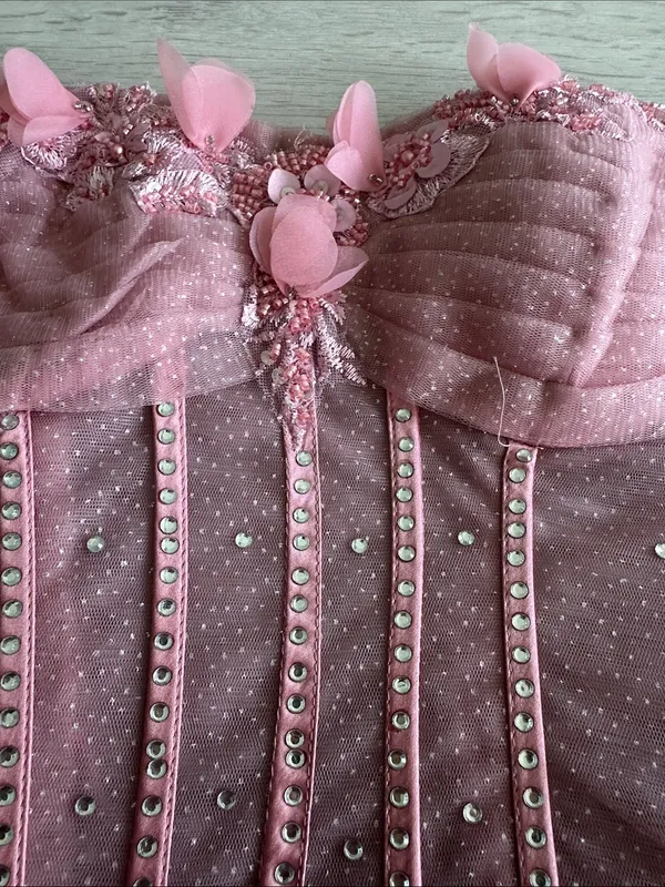 Warm Notices Quinceanera/Ball Gown Dusty Pink Size 8 NWT - Image 11