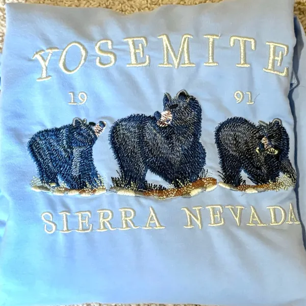 Blue Yosemite Crewneck Size M - Image 2